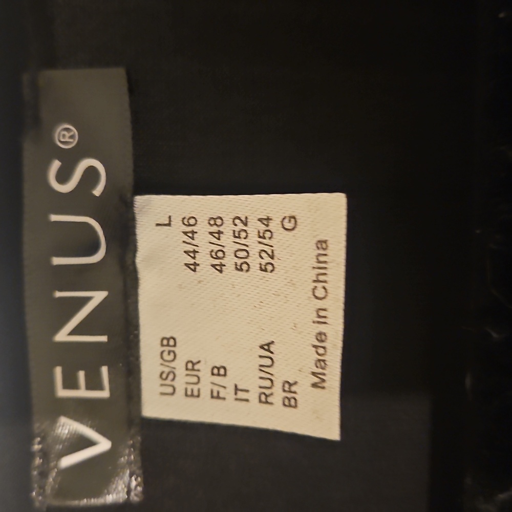 VENUS Black Jumpsuit with Floral Sleeves - Picture 2 of 8